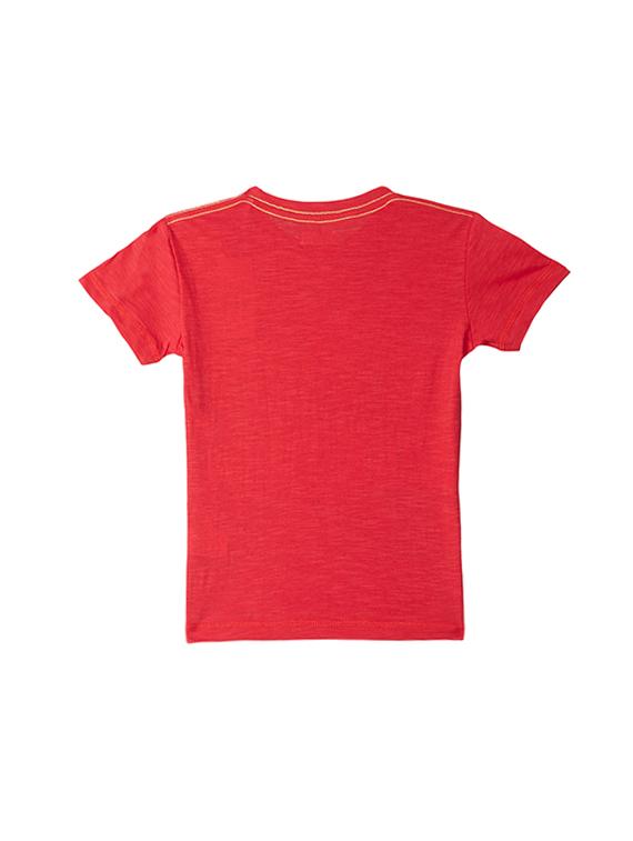 red cotton tshirt - 16209804 - Zoom Image - 2