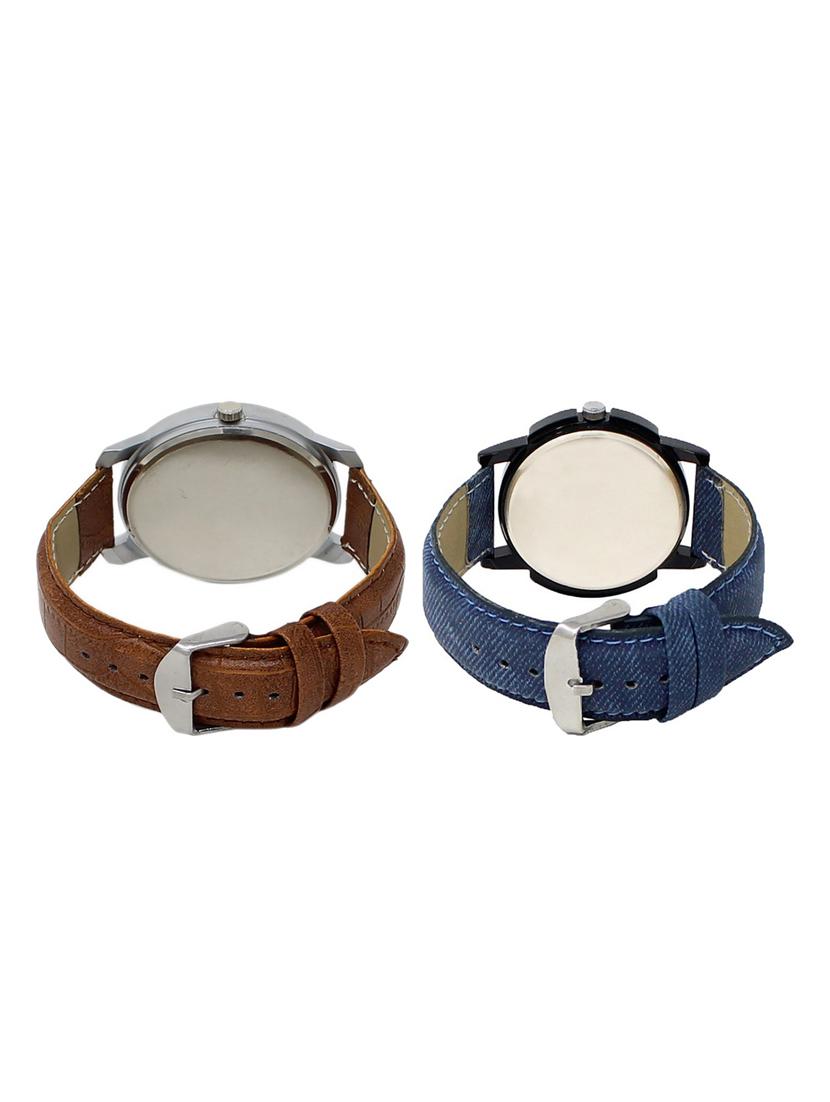 set of 2 analog watch combos(AD-02-LK-07) - 16211182 - Zoom Image - 2