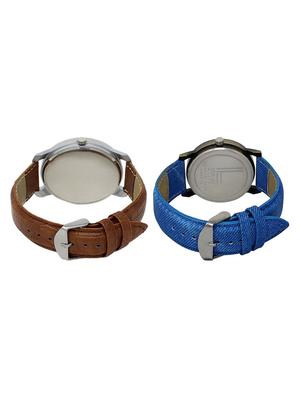Set of 2 analog watch combo - 16211201 - Standard Image - 2
