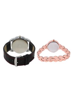 set of 2 analog couple watches(AD-03-LK-215) - 16211320 - Standard Image - 2