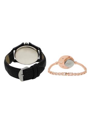 set of 2 analog couple watches(AD-04-LK-246) - 16211433 - Standard Image - 2