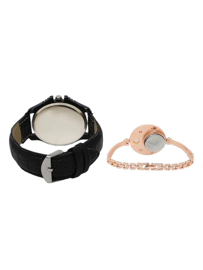 set of 2 analog couple watches(AD-04-LK-246) - 16211433 - Zoom Image - 2