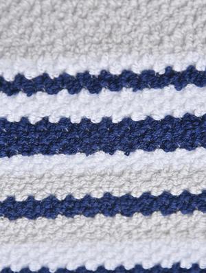 Welspun made Striped Large Bath Towel - 16215632 - Standard Image - 2