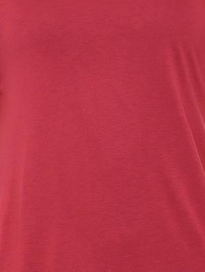 scoop neck solid top - 16215661 - Standard Image - 5
