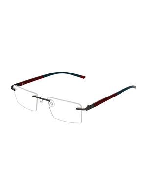 rimless rectangle spectacle frames - 16215962 - Standard Image - 2