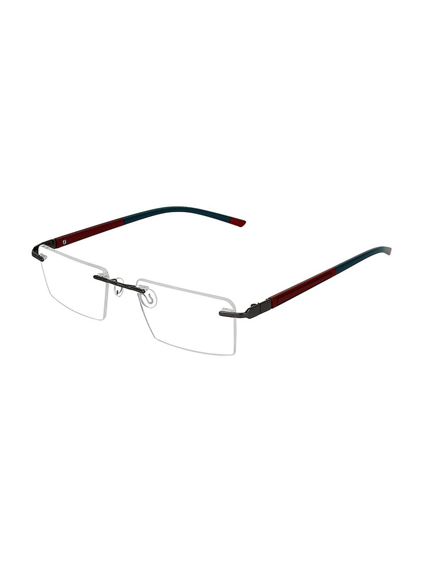 rimless rectangle spectacle frames - 16215962 - Zoom Image - 2