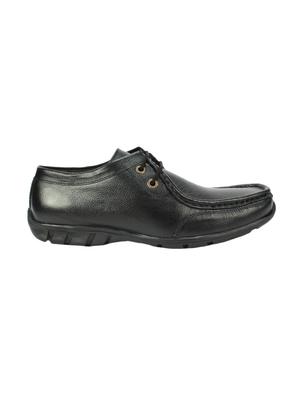 black leather lace-up derbys - 16216103 - Standard Image - 2