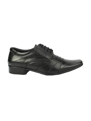 black leather lace-up derbys - 16216105 - Standard Image - 2