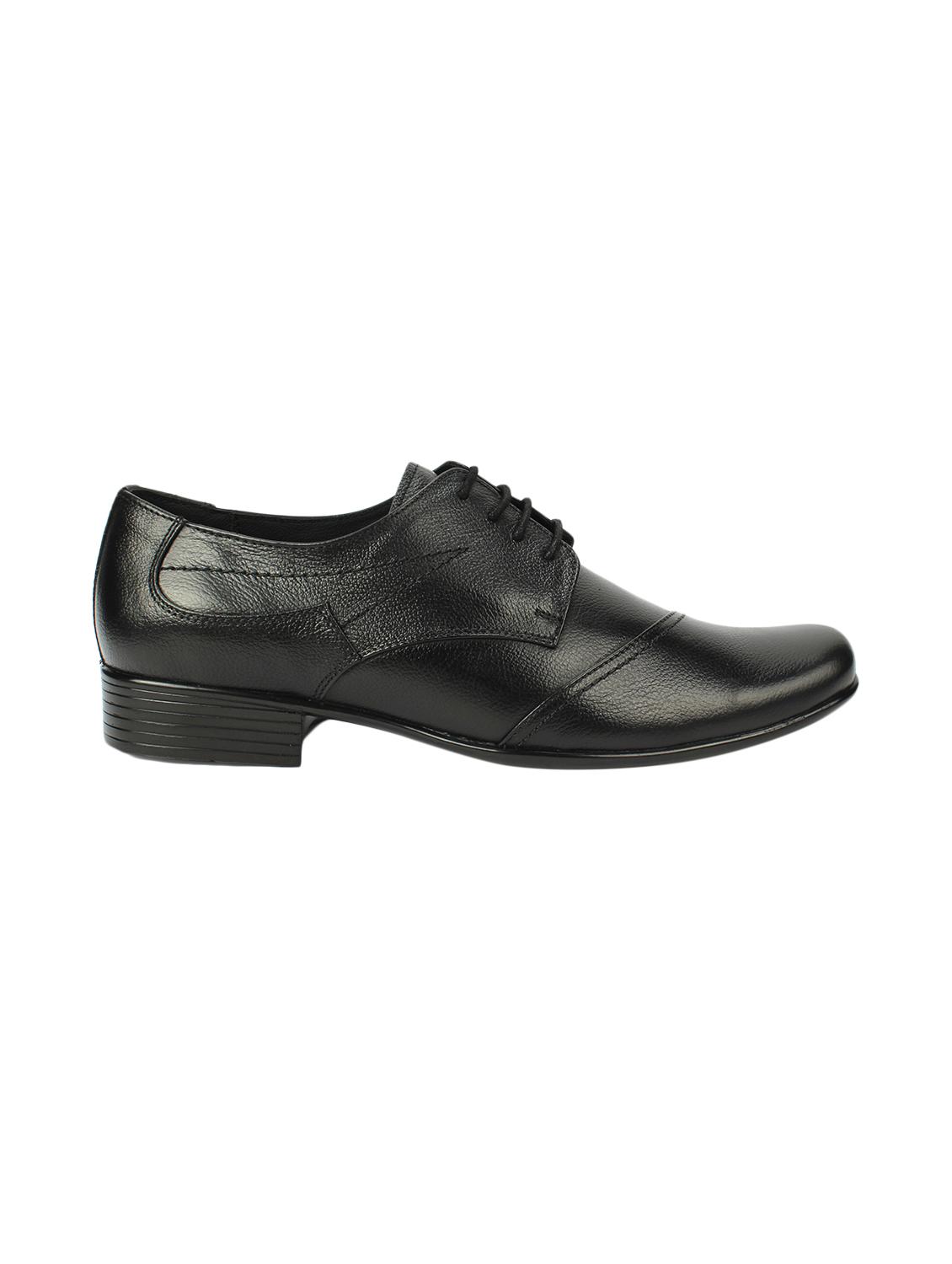 black leather lace-up derbys - 16216106 - Zoom Image - 2