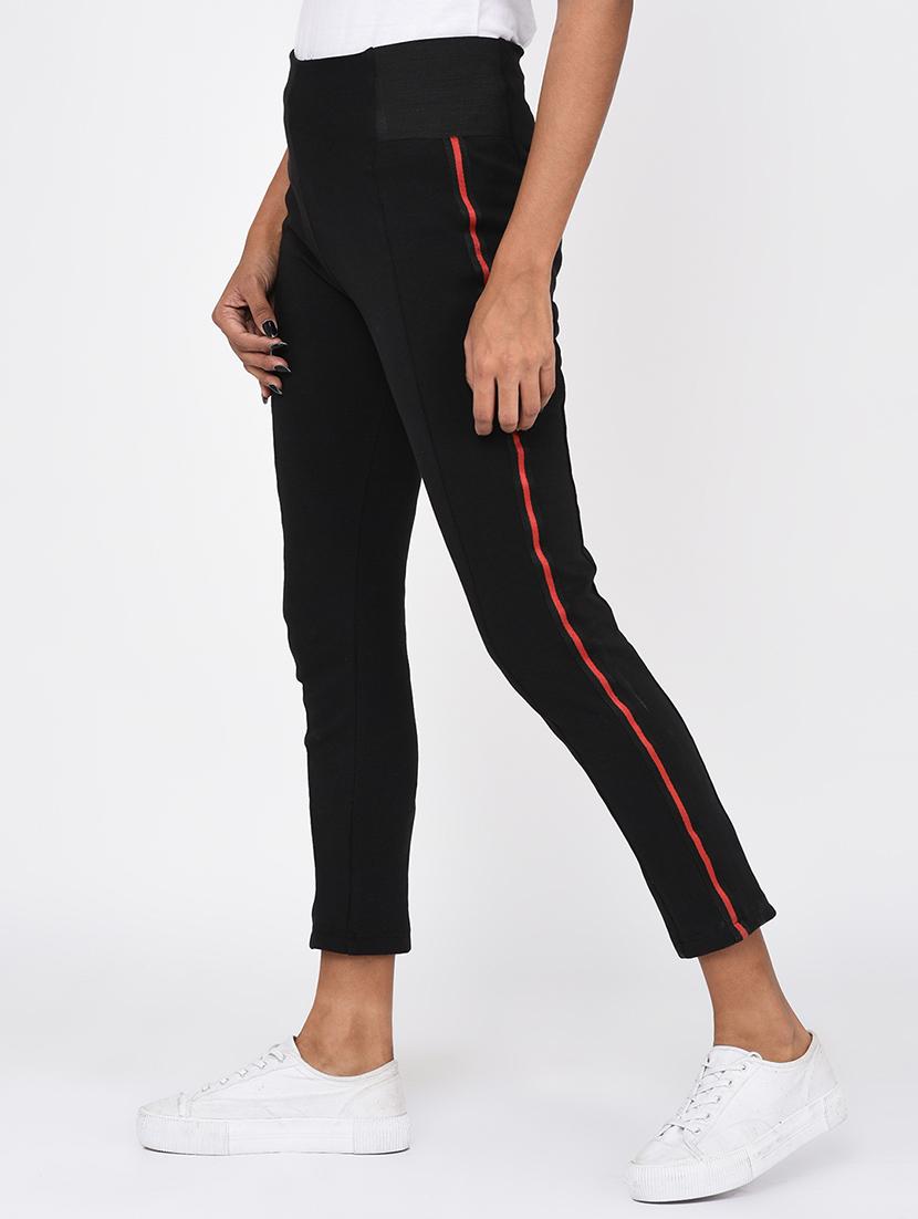 high rise side taped jegging - 16217804 - Zoom Image - 2