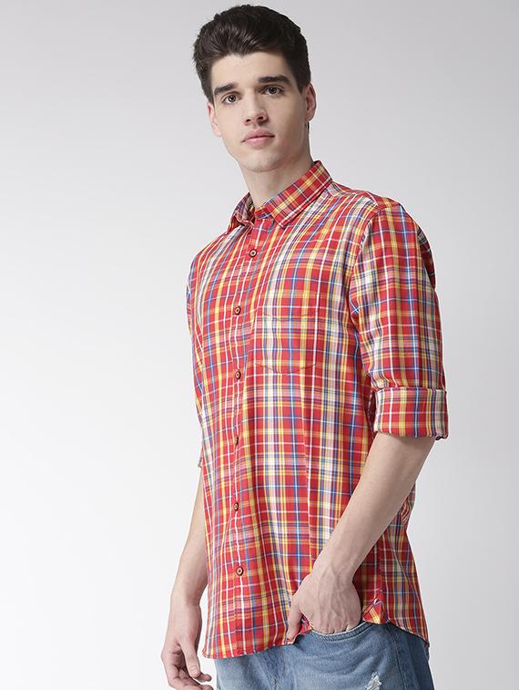 red checkered casual shirt - 16218000 - Zoom Image - 2