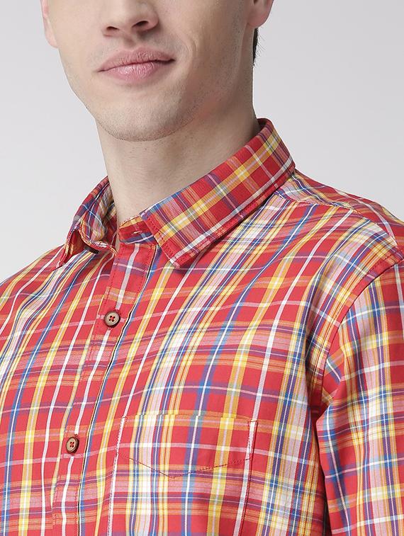 red checkered casual shirt - 16218000 - Zoom Image - 5