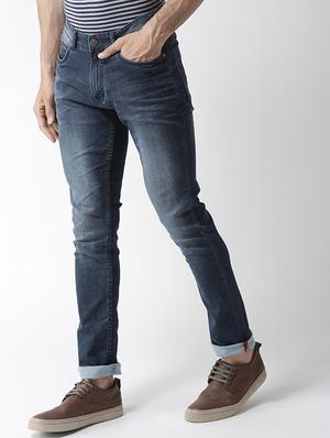 blue light washed jeans - 16218062 - Standard Image - 2