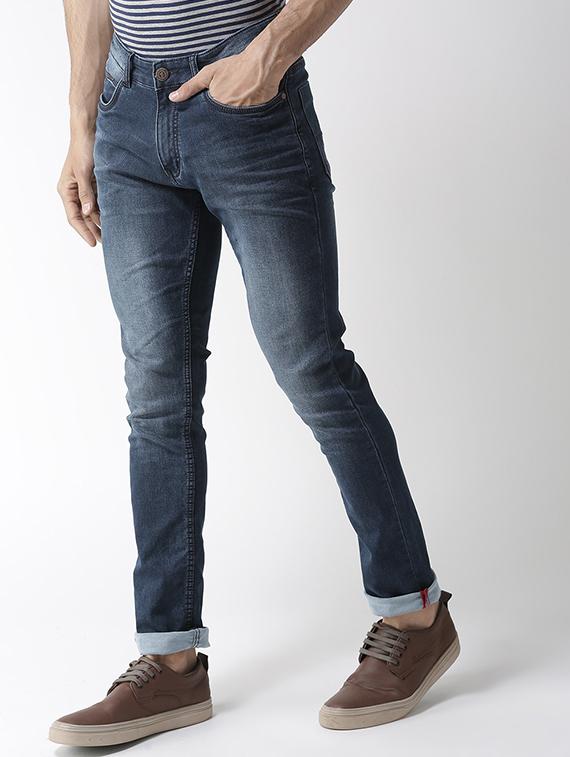 blue light washed jeans - 16218062 - Zoom Image - 2
