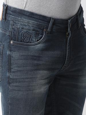 blue heavy washed jeans - 16218069 - Standard Image - 5