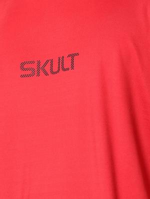 red typographic back print tshirt - 16218680 - Standard Image - 5