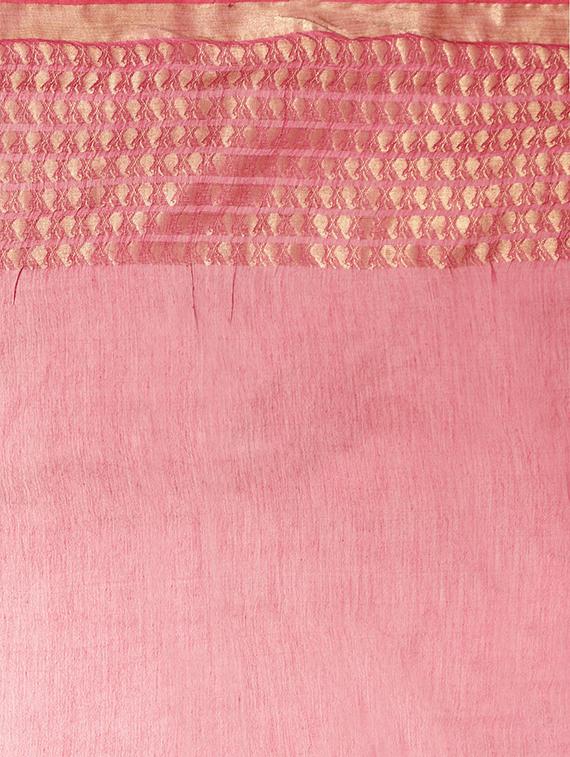magenta silk bhagalpuri saree with blouse - 16218913 - Zoom Image - 2