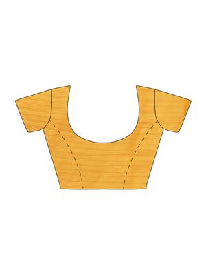 conversational printed saree with blouse - 16219137 - Standard Image - 2