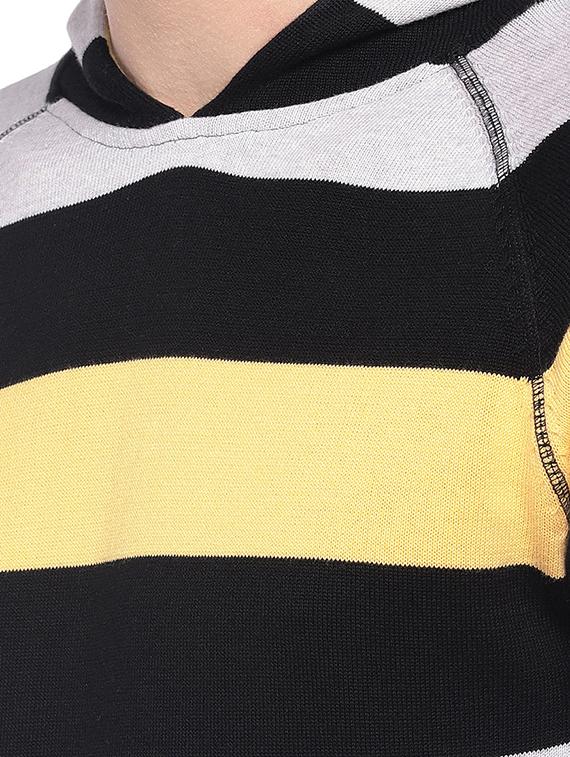 black striped pullover - 16220210 - Zoom Image - 5