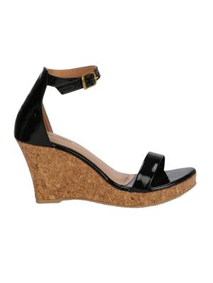 black platforms wedges - 16222223 - Standard Image - 2