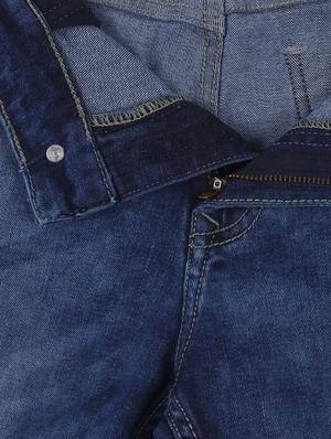 blue heavy washed jeans - 16222297 - Standard Image - 5