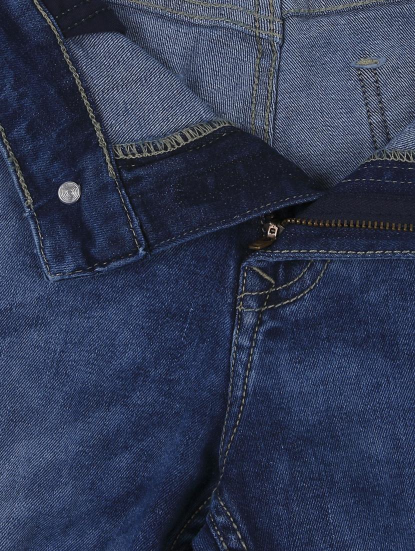 blue heavy washed jeans - 16222297 - Zoom Image - 5