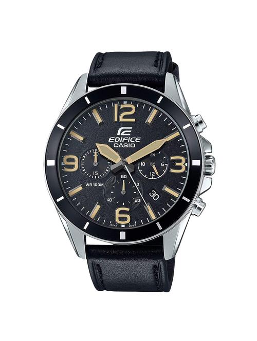 CASIO Black Dial Analog Watch For Men - EX283 - 16223864 - Standard Image - 1
