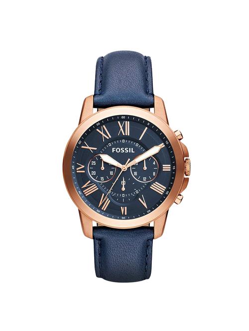 FOSSIL Blue Dial Watch For Men - fs4835 - 16223954 - Standard Image - 1