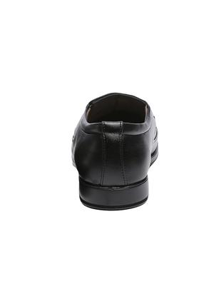 black leatherette slipons - 16224611 - Standard Image - 2