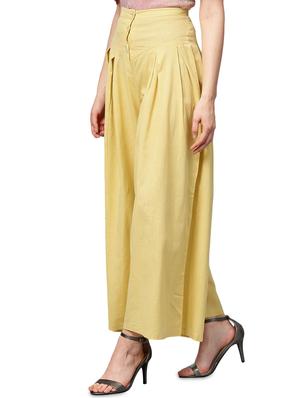 high rise pleated palazzo - 16225925 - Standard Image - 2
