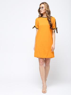 contrast piped shift dress - 16226131 - Standard Image - 2