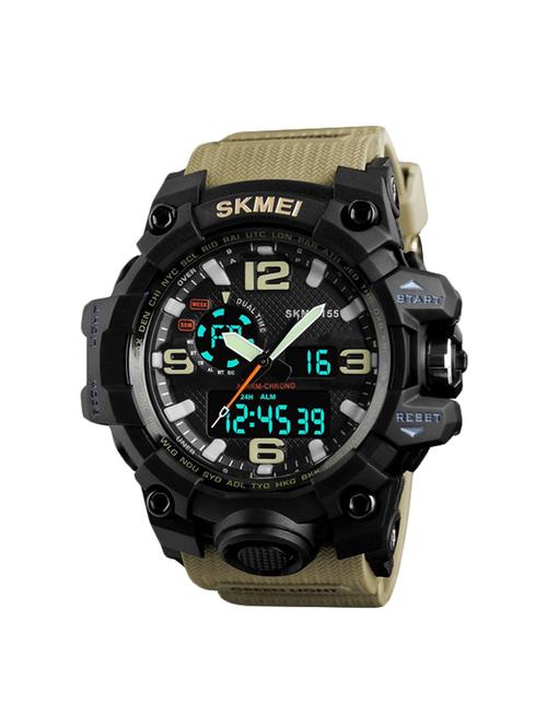 skmei 1155 black original wrist watch for men - 16226501 - Standard Image - 1