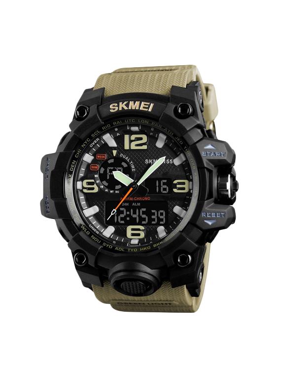 skmei 1155 black original wrist watch for men - 16226501 - Zoom Image - 2
