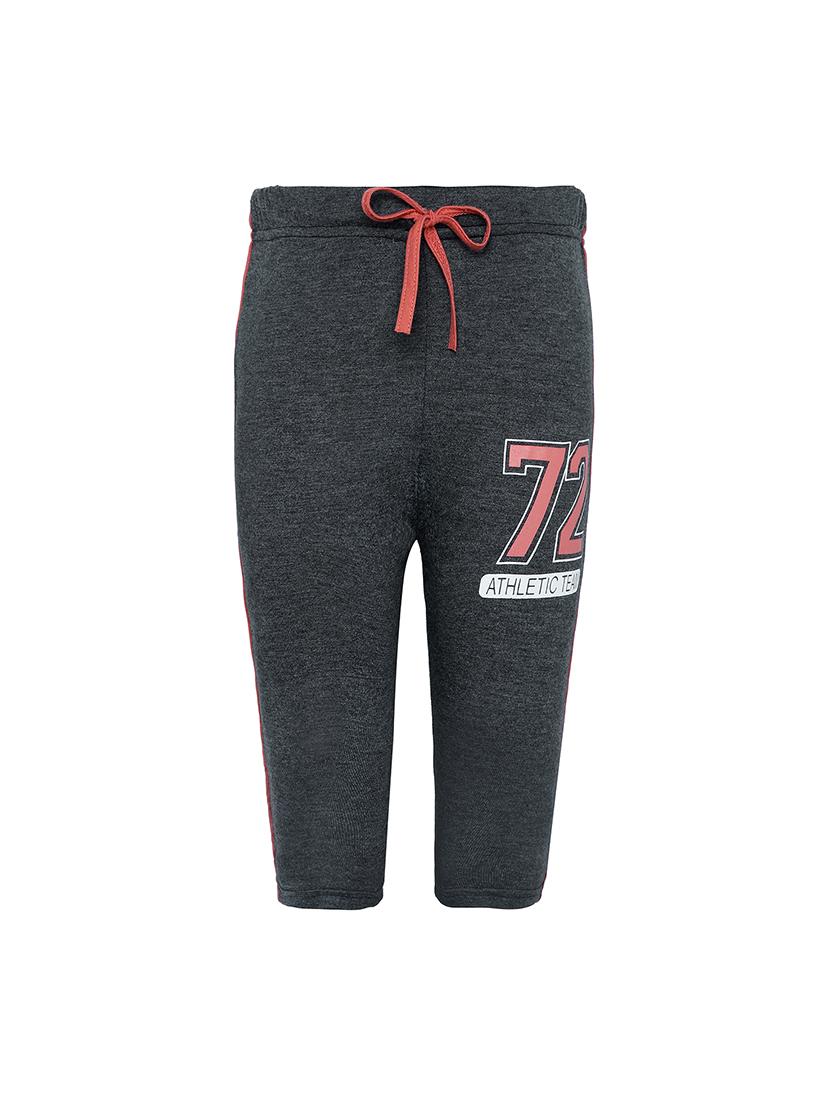pink and black cotton three fourths shorts - 16227372 - Zoom Image - 2