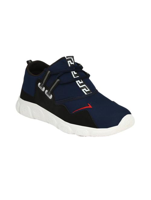 navy blue canvas sport shoes - 16228073 - Standard Image - 1