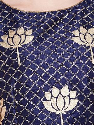 foil printed blouse - 16228266 - Standard Image - 5