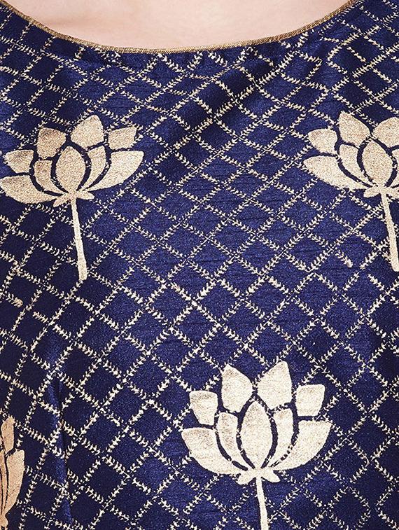 foil printed blouse - 16228266 - Zoom Image - 5