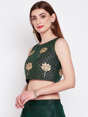 foil printed blouse - 16228267 - Standard Image - 2