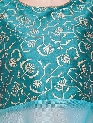 foil printed blouse - 16228275 - Standard Image - 5