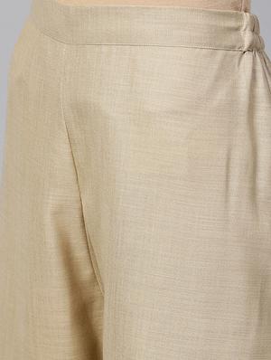 straight kurta palazzo dupatta set - 16228896 - Standard Image - 5
