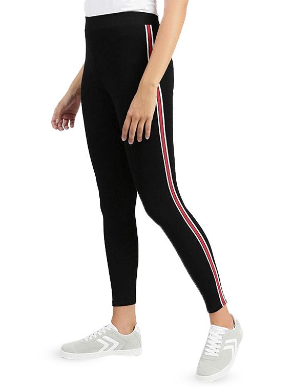 side taped high rise jegging - 16230586 - Zoom Image - 2
