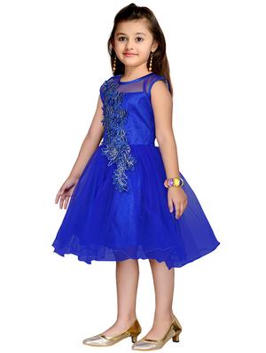 blue net frock - 16230647 - Standard Image - 2