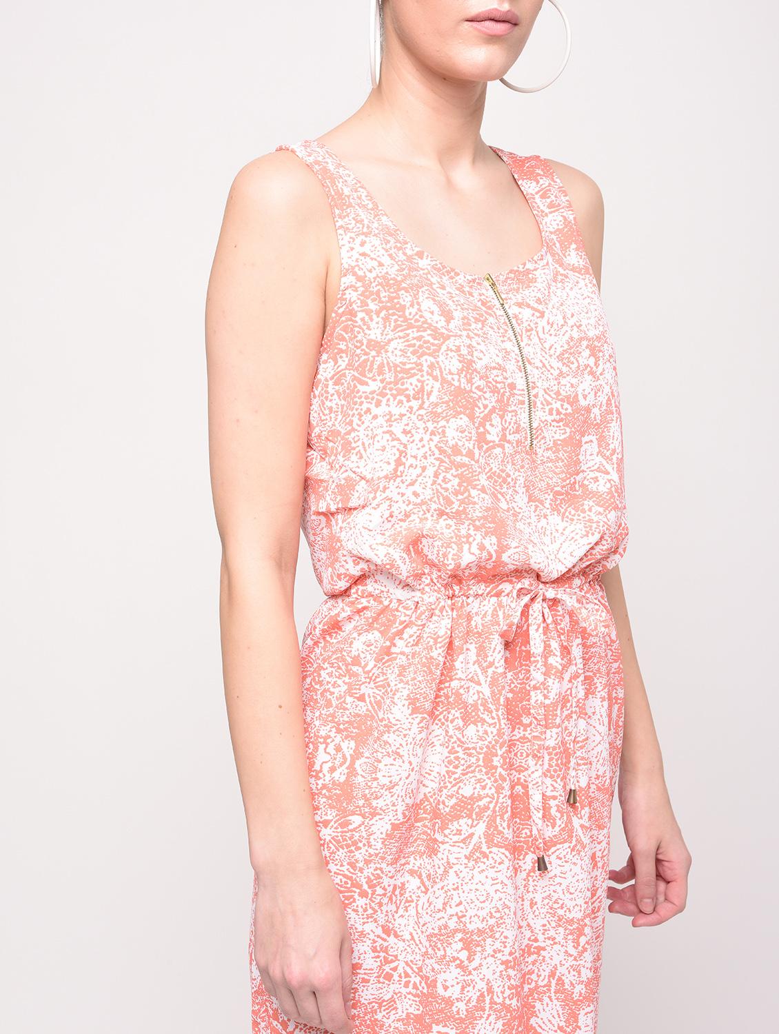 drawstring blouson dress - 16230672 - Zoom Image - 5