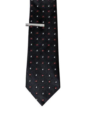 silver metal tie clip - 16231689 - Standard Image - 2