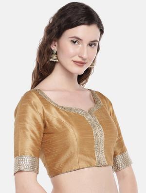 lace detail solid blouse - 16231842 - Standard Image - 2