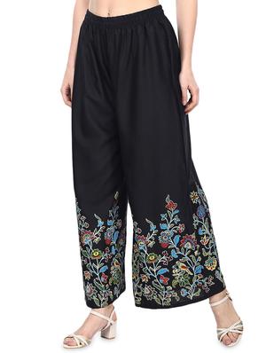 Floral flared palazzo - 16231922 - Standard Image - 2