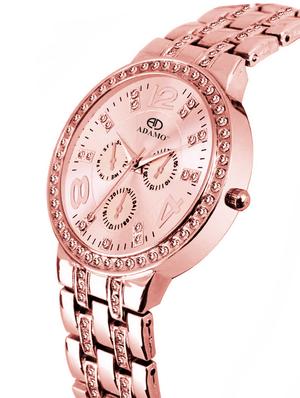 ADAMO Round dial analog watch 839KKM21 - 16232167 - Standard Image - 2
