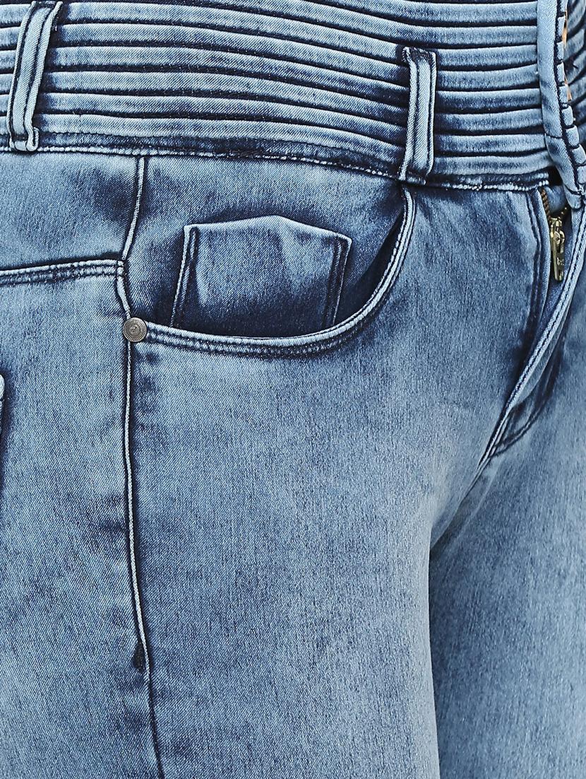 pin tucked high rise jeans - 16233270 - Zoom Image - 5