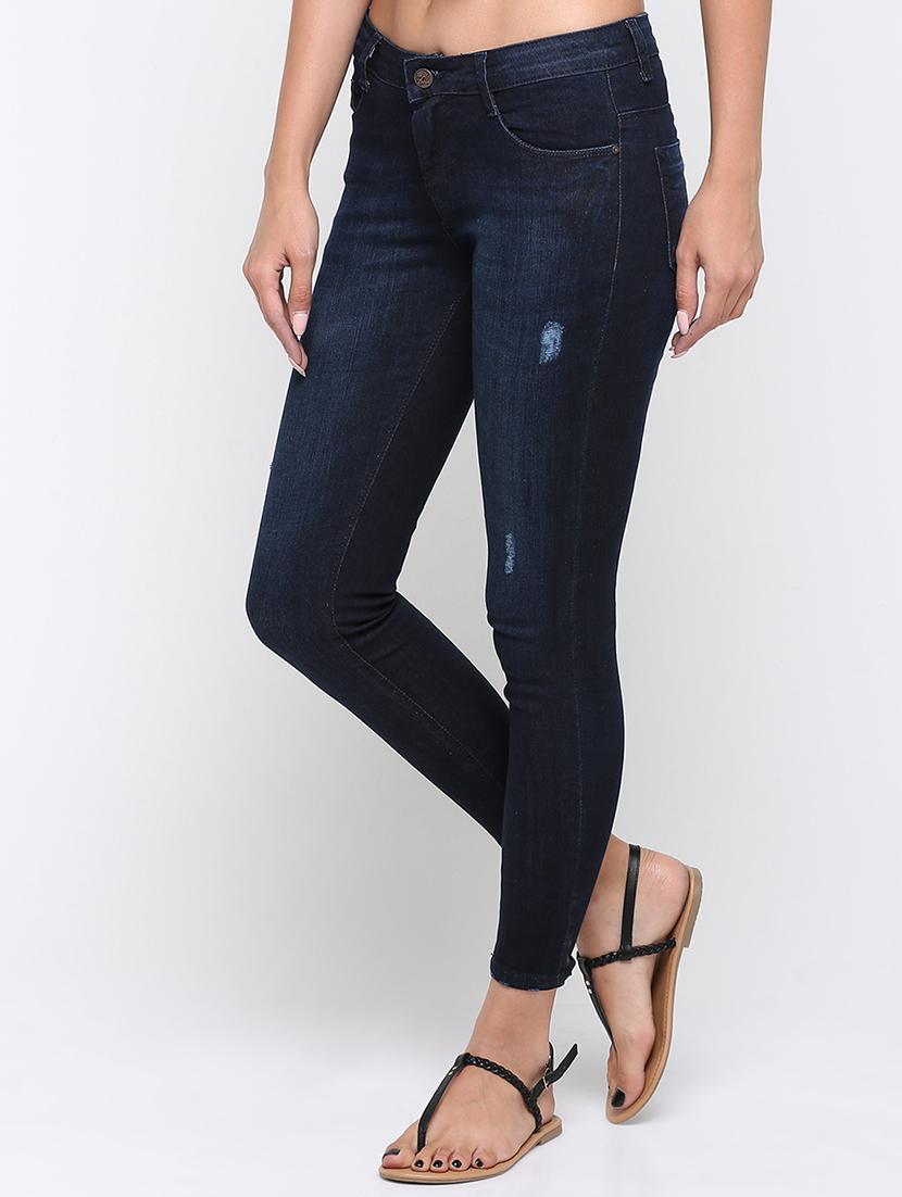 distressed skinny fit jeans - 16233286 - Zoom Image - 2