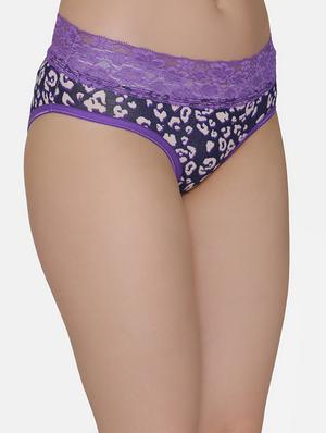 lace panel hipster panty - 16236722 - Standard Image - 2